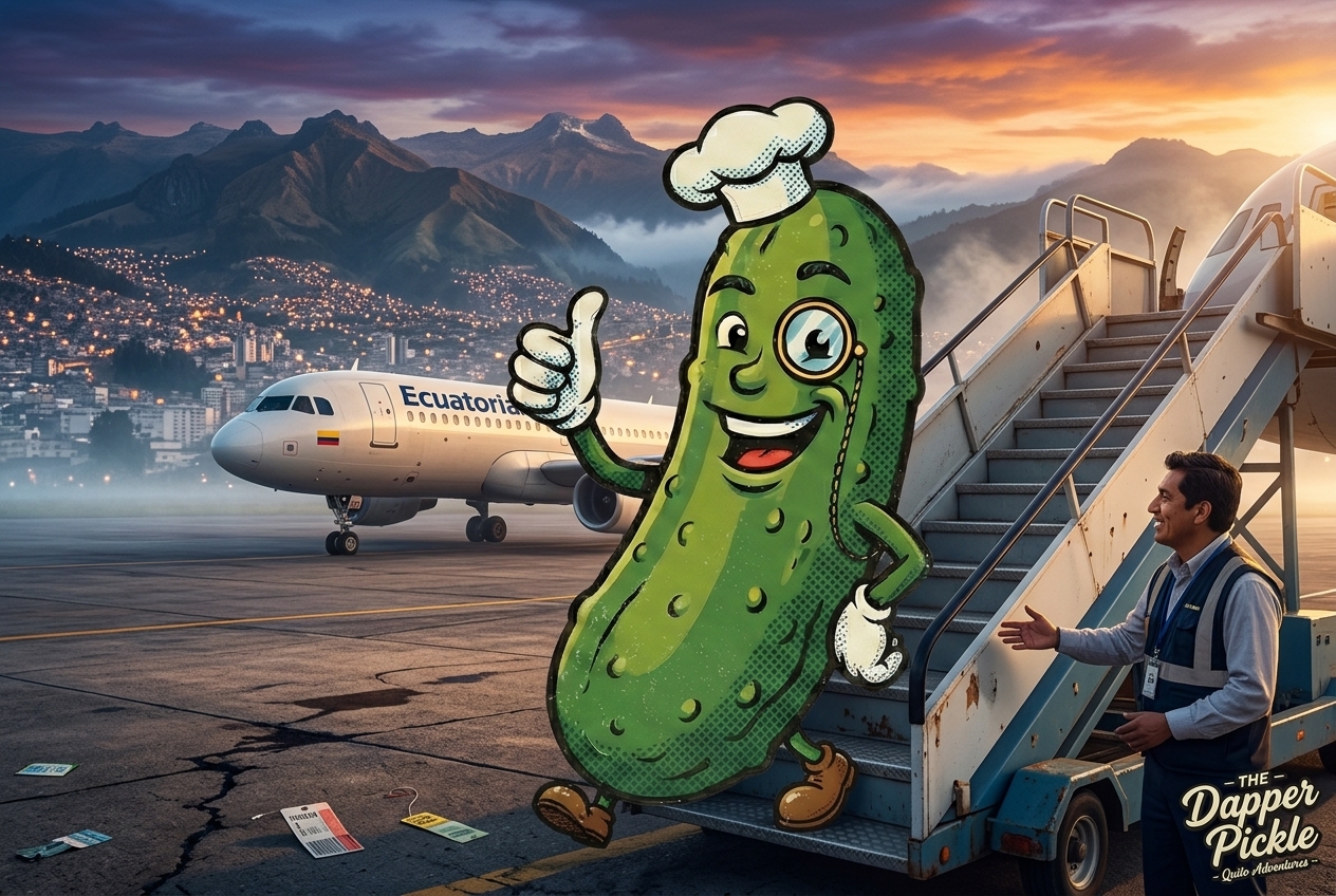 Quito, ich kam, ich sah, ich gurkte